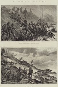 チロルの洪水 作： Johann Nepomuk Schonberg